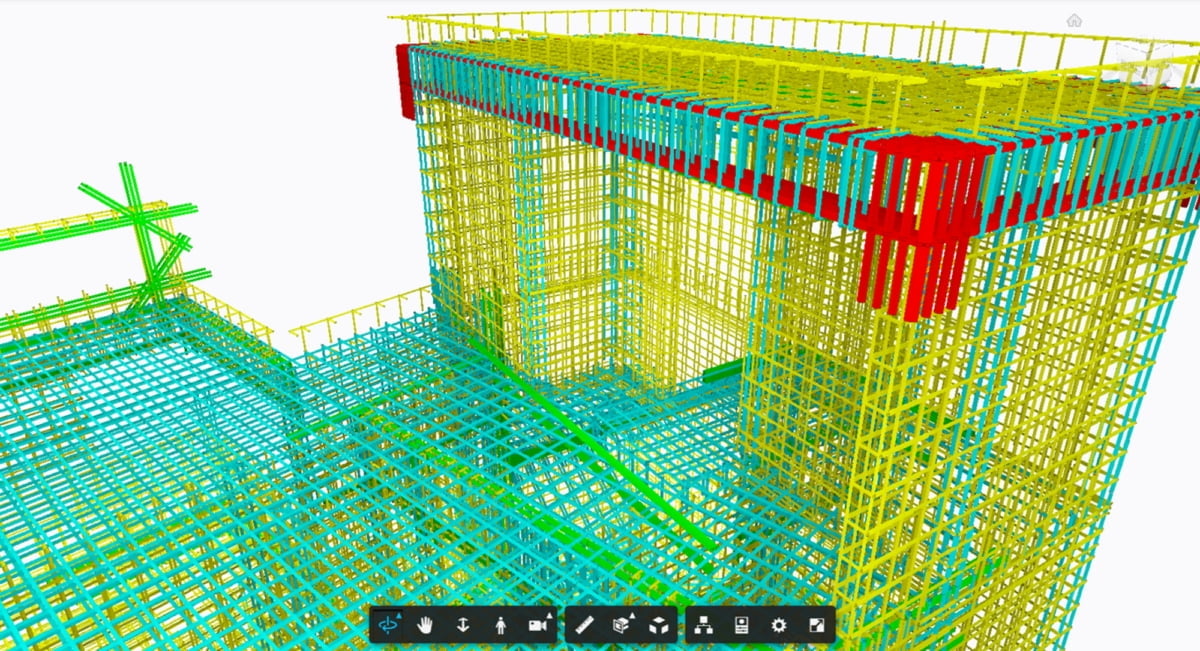 코오롱글로벌, BIM 기반 철근공사관리 플랫폼 개발